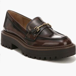 NWOT Sam Edelman Laurs Platform Lug Sole Loafer in Chestnut (Women)